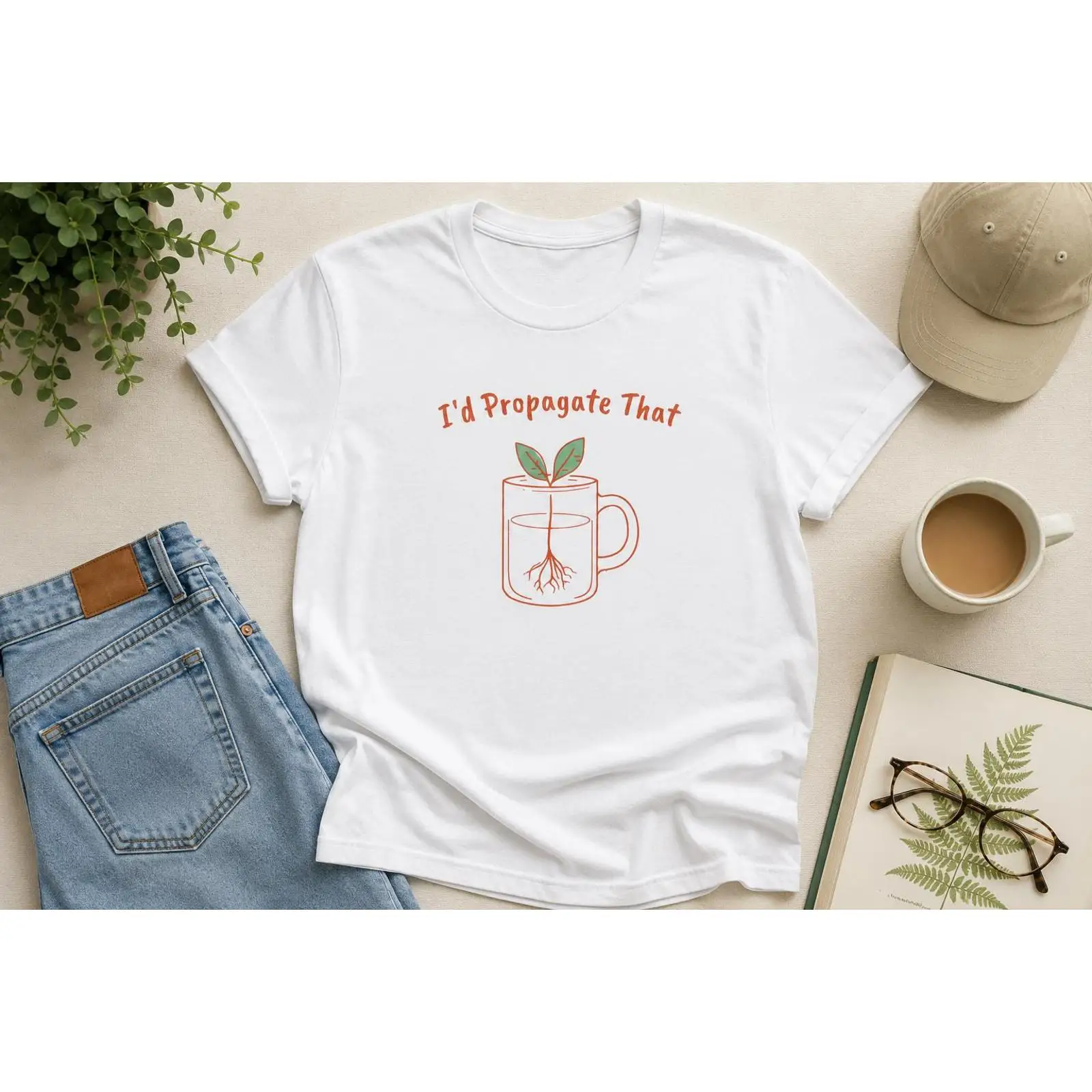 I'd Propagate That Funny Plant - Plant Parent Shirt recension och pris