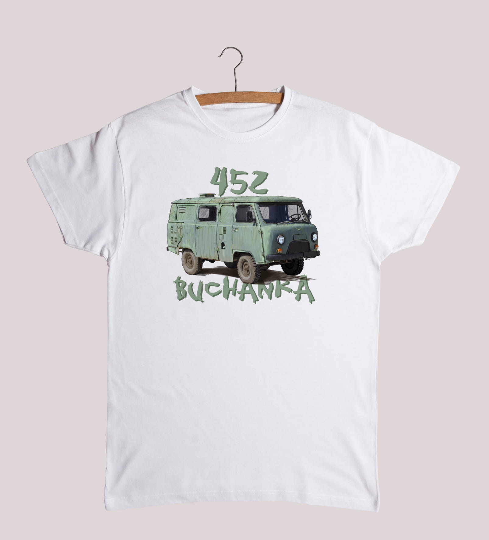 Russian UAZ-452 Buchanka Wheel - Plant Parent T Shirt recension och pris