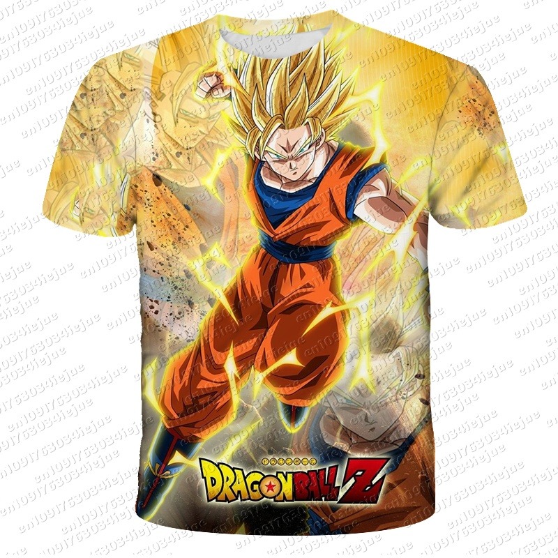 Anime Dragon Ball Son Goku 3d  - Plant Parent T Shirt recension och pris