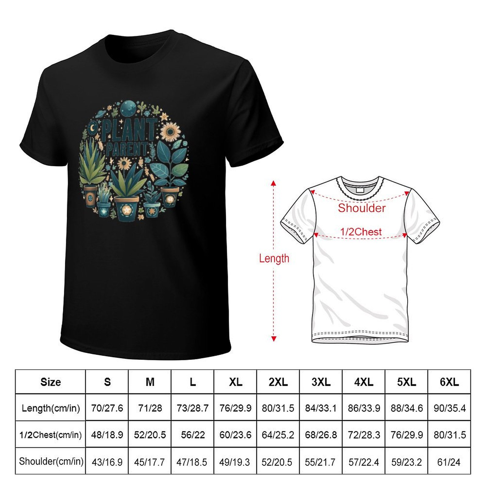 Plant parent T-Shirt Art Patte - Plant Parent Shirt recension och pris